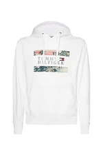 Tommy Hilfiger Sweatshirt - HAWAIIAN FLAG HOODY white