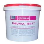 Montážní vosk, pasta Ferdus PNEU WAX - RED 5, červený, mrazuvzdorný, 5 litrů - BAZAROVÝ p.