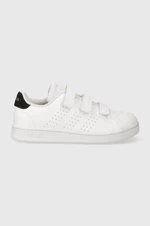 Dětské sneakers boty adidas ADVANTAGE CF C bílá barva