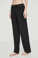 Pyžamové kalhoty Calvin Klein Underwear dámské, černá barva, 000QS7145E