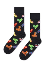 Ponožky Happy Socks x Elton John Disco Shoes černá barva