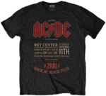 AC/DC T-shirt Minnesota Black XL