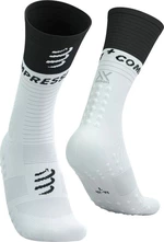 Compressport Mid Compression Socks V2.0 White/Black T3 Skarpety do biegania