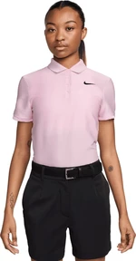 Nike Dri-Fit Victory Womens Polo Pink Foam /Black L Polo-Shirt