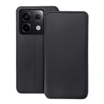 Flipové pouzdro Dual Pocket pro Xiaomi Redmi Note 13 Pro 5G, černá