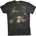 Metallica Tričko Master Of Puppets Distressed Black 2XL