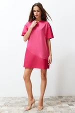 Trendyol Fuchsia Plain Knitted Dress