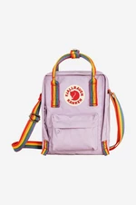 Ledvinka Fjallraven Kanken Rainbow Sling fialová barva, F23623.457.907-907