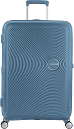 American Tourister Soundbox Spinner EXP 77/28 Large Check-in Stone Blue 97/110 L Kufr