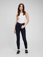 Women's blue skinny jeans high rise GAP