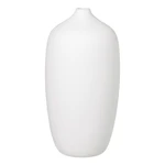 Biały ceramiczny wazon Blomus, wys. 25 cm