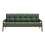 Zielona rozkładana sofa 204 cm Grab – Karup Design