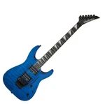 Jackson JS32 Q Dinky DKA AH Transparent Blue Guitare électrique