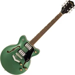 Gretsch G2655 Streamliner CB Jr. DC LRL Steel Olive Guitare semi-acoustique