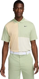 Nike Dri-Fit Victory+ Blocked Mens Honeydew/Coconut Milk/Pale Vanilla/Black L Camiseta polo