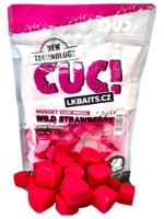 Lk baits cuc nugget carp wild strawberry 1 kg - 17 mm