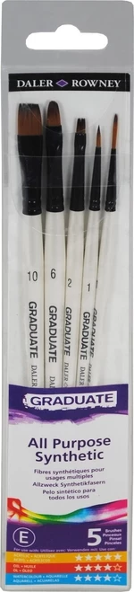 Daler Rowney Graduate Multi-Technique Brush Synthetic Pinselset 1 Stck