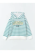 LC Waikiki Boys' Comfortable Fit Striped Hoodie