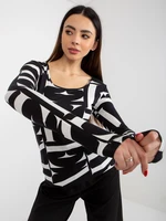 Blouse-LK-BZ-509198-2.28X-black-white