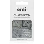 emi Charmicon Zipper nálepky na nechty 3D #170 1 ks