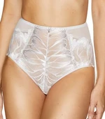 Women's elegant high panties Moon - silver