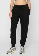 Terry Basic Women's Sweatpants Black