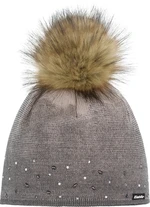 Eisbär Dip Dye Lux Crystal Womens Beanie Brushed Silver/Black/Real UNI Mütze