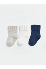 LC Waikiki Lcw Basic Baby Boy Socks 3-Pack