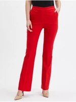 Orsay Red Ladies Pants - Women