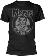 Misfits Camiseta de manga corta Want Your Skull Unisex Black M