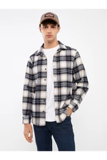 LC Waikiki Regular Fit Long Sleeve Plaid Men's Lumberjack Shirt