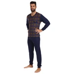 Men's pajamas Foltýn oversized dark blue