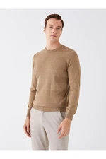 LC Waikiki Crew Neck Long Sleeve Men's Knitwear Sweater