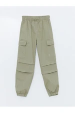 LC Waikiki Lcw Elastic Waist Girls Cargo Jogger Pants