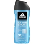 ADIDAS After Sport 3in1 sprchový gel na tělo, vlasy a pleť pro muže 250 ml