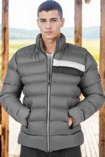 M8650 DEWBERRY MEN'S PUFFER COAT-LIGHT ANTHRACITE