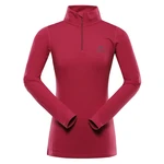 Women's quick-drying T-shirt ALPINE PRO STANSA anemone