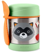 SKIP HOP Zoo Termoska na jedlo s lyžičko/vidličkou Mýval 325 ml, 3r+