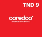 Ooredoo 9 TND Mobile Top-up TN