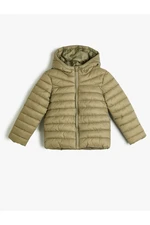 Koton Seasonal Coat Hooded with Pockets