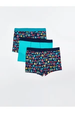 LC Waikiki Printed Boy's Boxer Set of 3