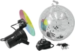 Eurolite Mirrorball Set 30 cm Zrkadlová guľa