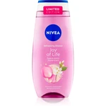 Nivea Joy of Life upokojujúci sprchový gél Rose & Jasmine 250 ml