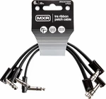 Dunlop MXR DCISTR06R Ribbon TRS Cable 3 Pack 15 cm Angle - Angle Câble de patch