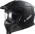 LS2 OF606 Drifter Solid Matt Black XL Casco