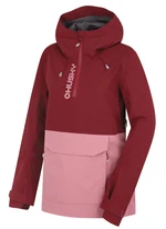 Husky Nabbi L S, bordo/pink Dámská outdoor bunda