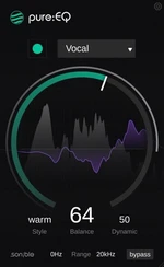 Sonible Sonible pure:EQ (Digitálny produkt)