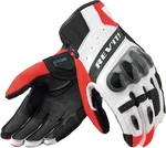 Rev'it! Gloves Ritmo Black/Neon Red XL Rękawice motocyklowe