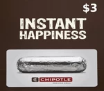 Chipotle $3 Gift Card US