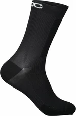 POC Lithe MTB Mid Sock Uranium Black S Kerékpáros zoknik